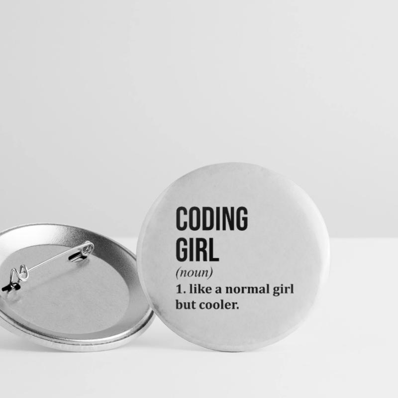 Coding Buttons small 1''/25 mm (5-pack)