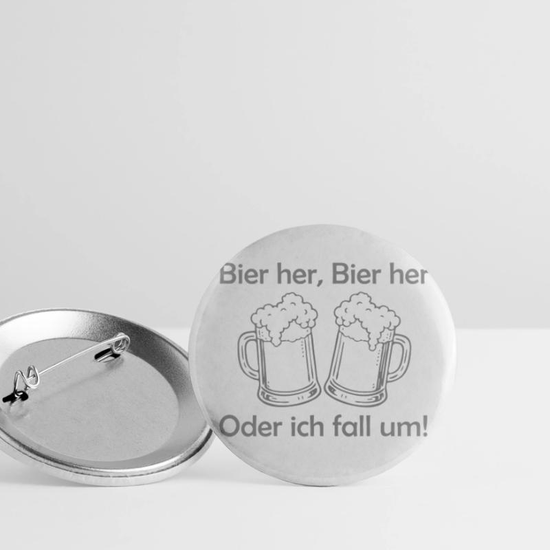 Bees here, Bees here - oder ich fall um! Buttons small 1''/25 mm (5-pack)