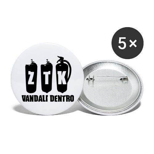 ZTK Vandali Dentro Morphing 1 - Buttons small 1''/25 mm (5-pack)