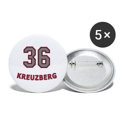 KREUZBERG 36 - Buttons klein 25 mm (5er Pack)