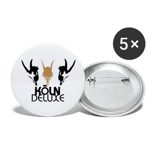 Geissbock Deluxe Motiv groß - Buttons klein 25 mm (5er Pack)