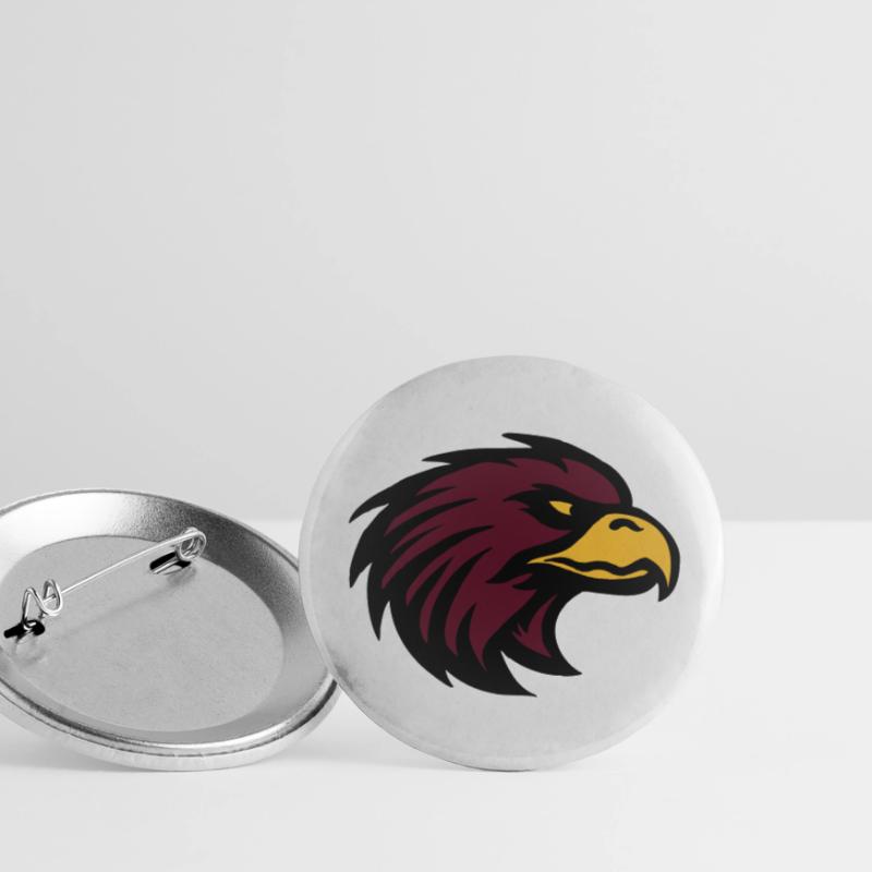 Aigle, Eagle Lot de 5 petits badges (25 mm)
