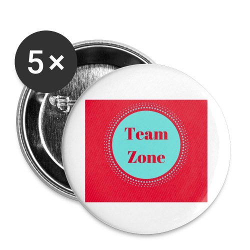 The Zone - Buttons small 1''/25 mm (5-pack)