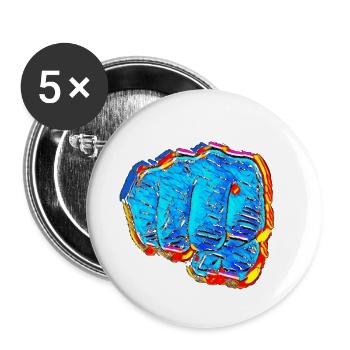 bande dessinée Faust - Lot de 5 petits badges (25 mm) - blanc - Devant