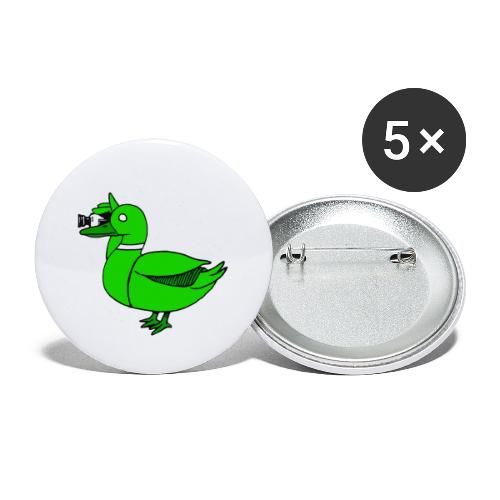 Greenduck Film Just Duck - Buttons/Badges lille, 25 mm (5-pack)
