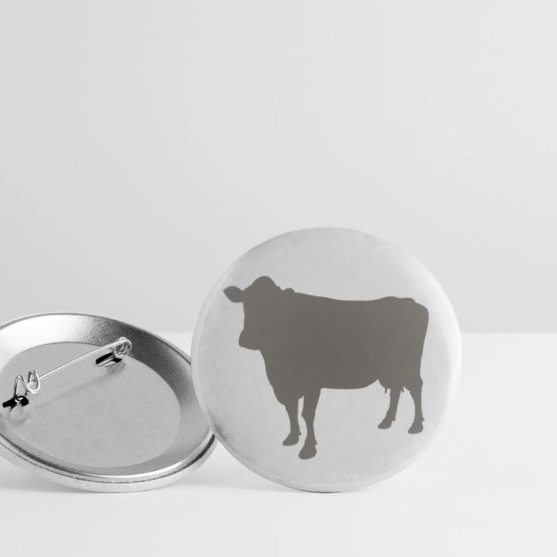 Kuh Buttons klein 25 mm (5er Pack)