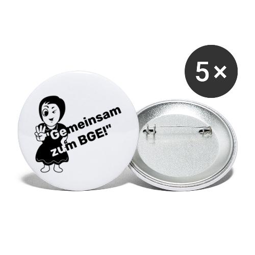 Gemeinsam zum BGE - Buttons/Badges lille, 25 mm (5-pack)