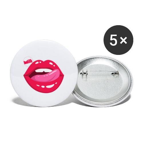 Lick it 2020 - Lot de 5 petits badges (25 mm)