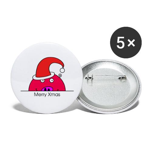 Happy Rosanna - Merry Xmas - Buttons small 1''/25 mm (5-pack)