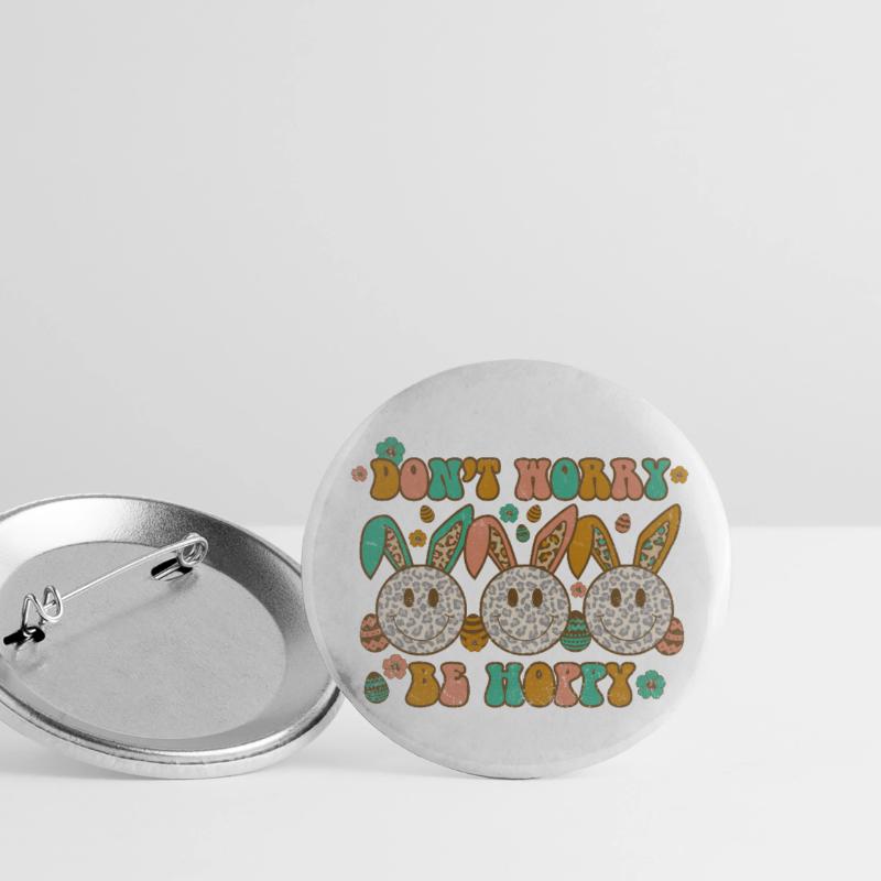 Happy Easter Easter Easter Egg Easter Celebration Easter Buttons small 1''/25 mm (5-pack)