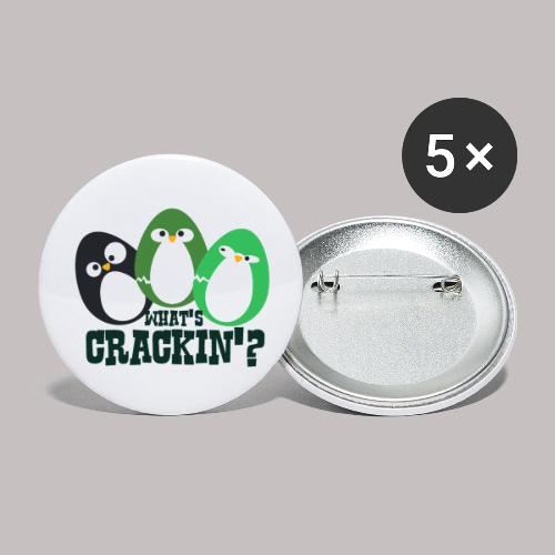 Penguin eggs! - Buttons small 1''/25 mm (5-pack)