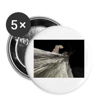 Pure Wood - Buttons klein 25 mm (5er Pack) - Weiß - Vorne