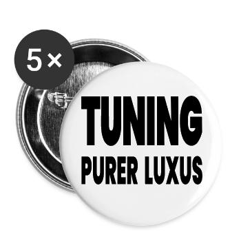 tuning - Buttons small 1''/25 mm (5-pack) - white - Front