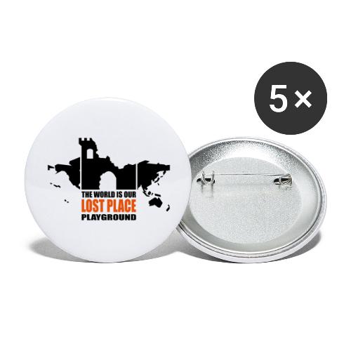 Lost Place - 2colors - 2011 - Buttons klein 25 mm (5er Pack)