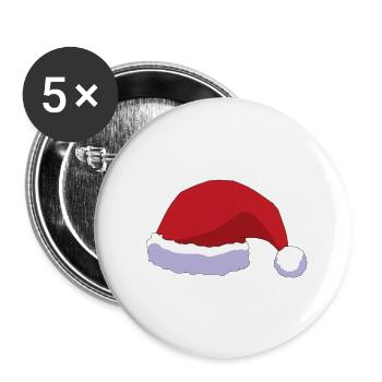New Cute - Buttons small 1''/25 mm (5-pack) - white - Front