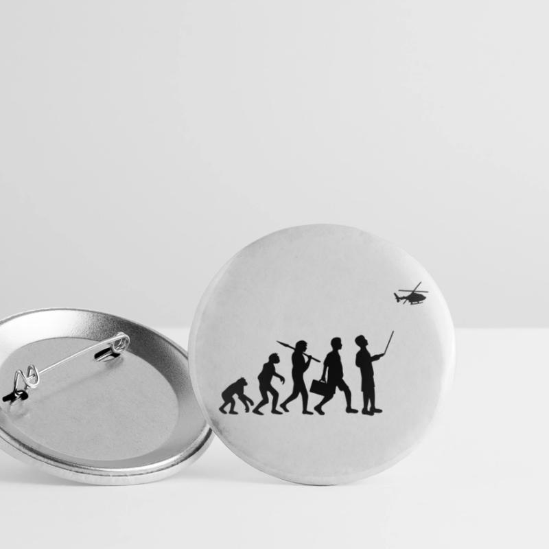 Evolution remote controlled model helicopter Buttons small 1''/25 mm (5-pack)