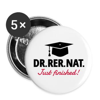 Doctor - Buttons small 1''/25 mm (5-pack) - white - Front