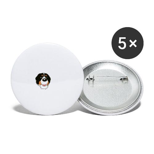 bernerhane - Små knappar 25 mm (5-pack)