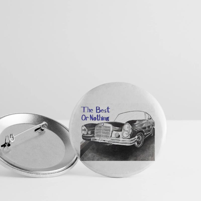 Das Beste oder nichts Buttons klein 25 mm (5er Pack)