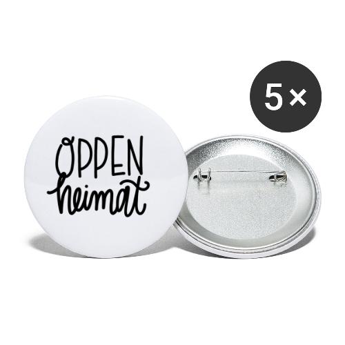 Oppenheimat - Buttons klein 25 mm (5er Pack)