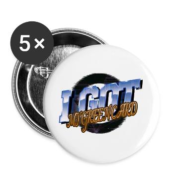 cool memes aesthetic internet anal probe statement - Buttons small 1''/25 mm (5-pack) - white - Front