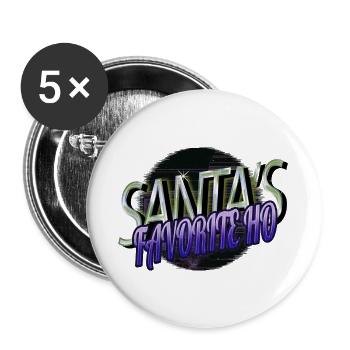 cadeau d’anniversaire citation barbe dictons geek dork - Lot de 5 petits badges (25 mm) - blanc - Devant