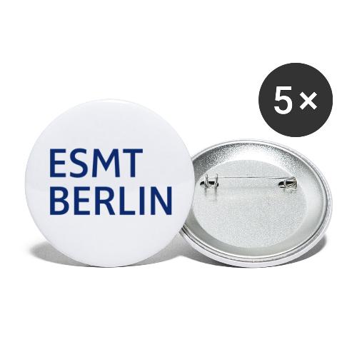 ESMT Berlin - Blue Lettering Accessories - Buttons small 1''/25 mm (5-pack)