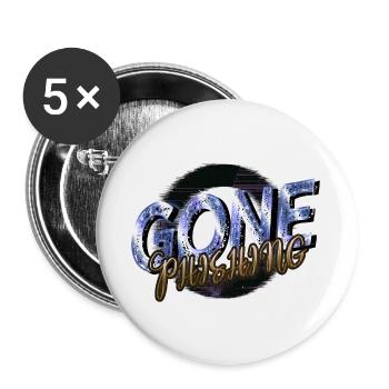 present idea gamer hacking code funny hacker fans - Buttons small 1''/25 mm (5-pack) - white - Front