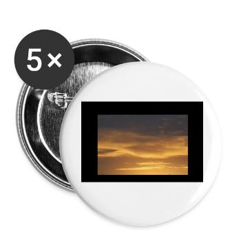 Streetwear CS - Lot de 5 petits badges (25 mm) - blanc - Devant
