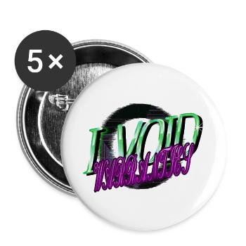 aircraft mechanic baseballcoffeemug - Buttons klein 25 mm (5er Pack) - Weiß - Vorne