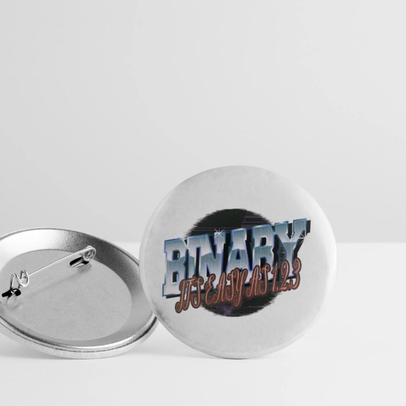 quote programming computer bday backend developer Buttons small 1''/25 mm (5-pack)