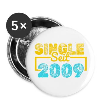 since 2009 - Buttons small 1''/25 mm (5-pack) - white - Front