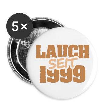 Chef 1999 - Buttons klein 25 mm (5er Pack) - Weiß - Vorne