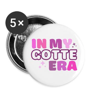 Design for the proud goddess, godmother, godmother - Buttons small 1''/25 mm (5-pack) - white - Front