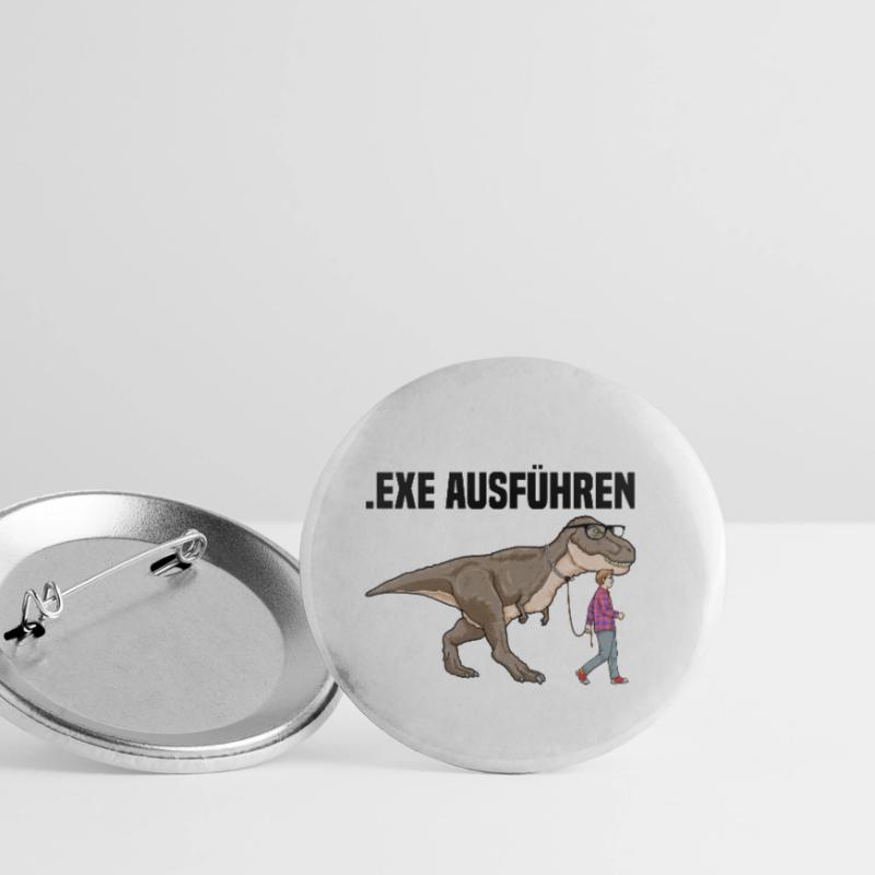 Informatiker Programmierer Sprüche Buttons klein 25 mm (5er Pack)