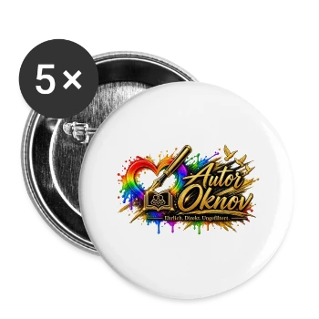 Buttons klein 25 mm (5er Pack)