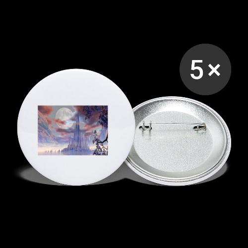 FANTASY 3 - Buttons klein 25 mm (5er Pack)