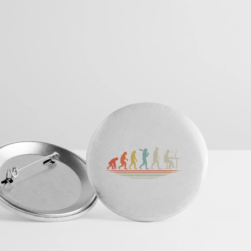 Coffee Coding Evolution Codeur Développeur Nerd Coffe Lot de 5 petits badges (25 mm)