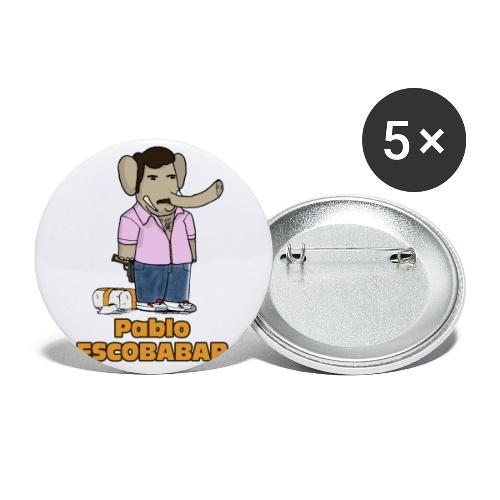 PABLO ESCOBABAR ! (par Axel Ville) - Buttons small 1''/25 mm (5-pack)