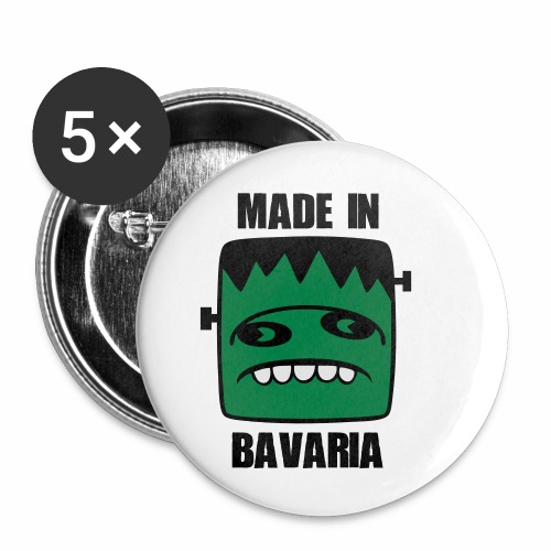 Fonster made in Bavaria - Buttons klein 25 mm (5er Pack)
