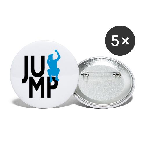 JUMP - Buttons klein 25 mm (5er Pack)