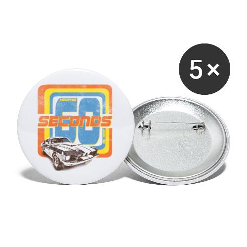 60 Seconds - Buttons klein 25 mm (5er Pack)