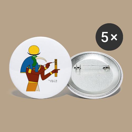 Thot I altägyptische Gottheit - Buttons klein 25 mm (5er Pack)