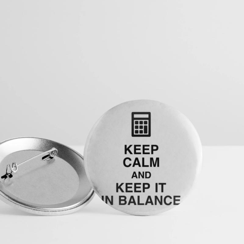Accountant Accounting Buchhalter Comptable Compta Buttons small 1''/25 mm (5-pack)