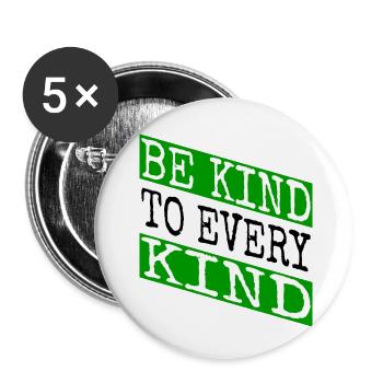 planet evolve go vegan vegetable funny rights - Buttons klein 25 mm (5er Pack) - Weiß - Vorne