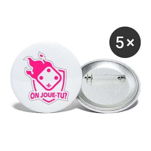 Bouclier OJT - Lot de 5 petits badges (25 mm)