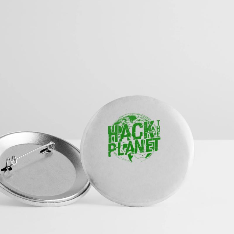 Hack the Planet Software Developer - Buttons small 1''/25 mm (5-pack)