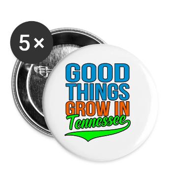 Wachsen Sie In Tennessee geschenk - Buttons klein 25 mm (5er Pack) - Weiß - Vorne