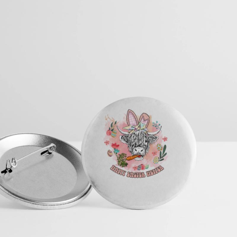 Happy Easter Easter Easter Egg Easter Celebration Easter Buttons small 1''/25 mm (5-pack)