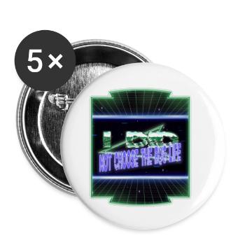 Happy Health Informatics Specialist Shirts - Buttons small 1''/25 mm (5-pack) - white - Front